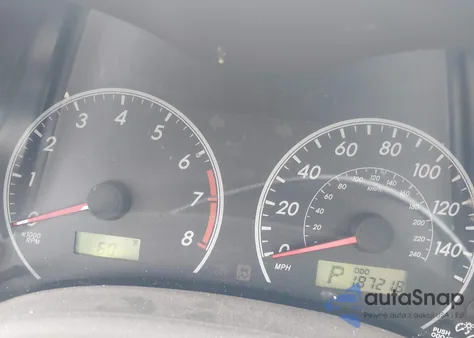 2010 Toyota Corolla Le из США, поврежденный, VIN 2T1BU4EE5AC417971